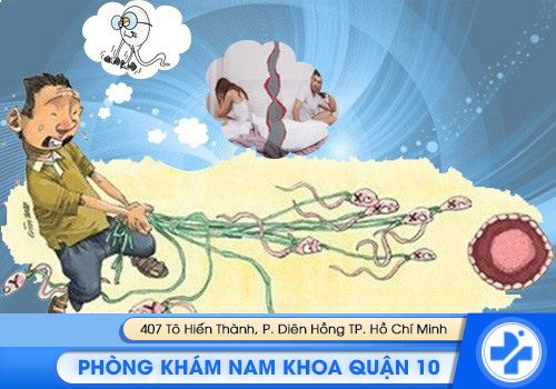Những nguy hại do tinh trùng có màu hồng gây ra